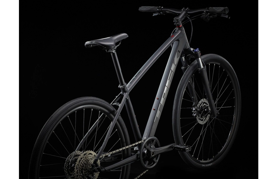 Hybridcykel Trek Dual Sport 3 Matt Svart 4 Hybridcykel Trek Dual Sport 3 Matt Svart - Bild 2