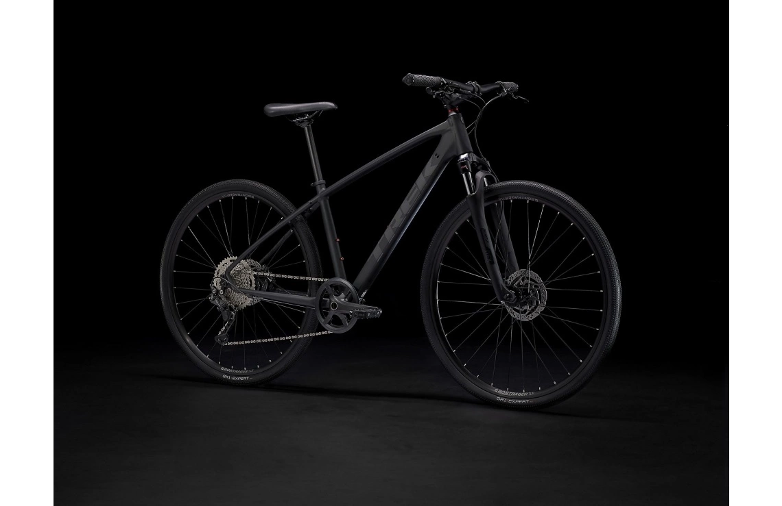 Hybridcykel Trek Dual Sport 3 Matt Svart 10 Hybridcykel Trek Dual Sport 3 Matt Svart - Bild 8