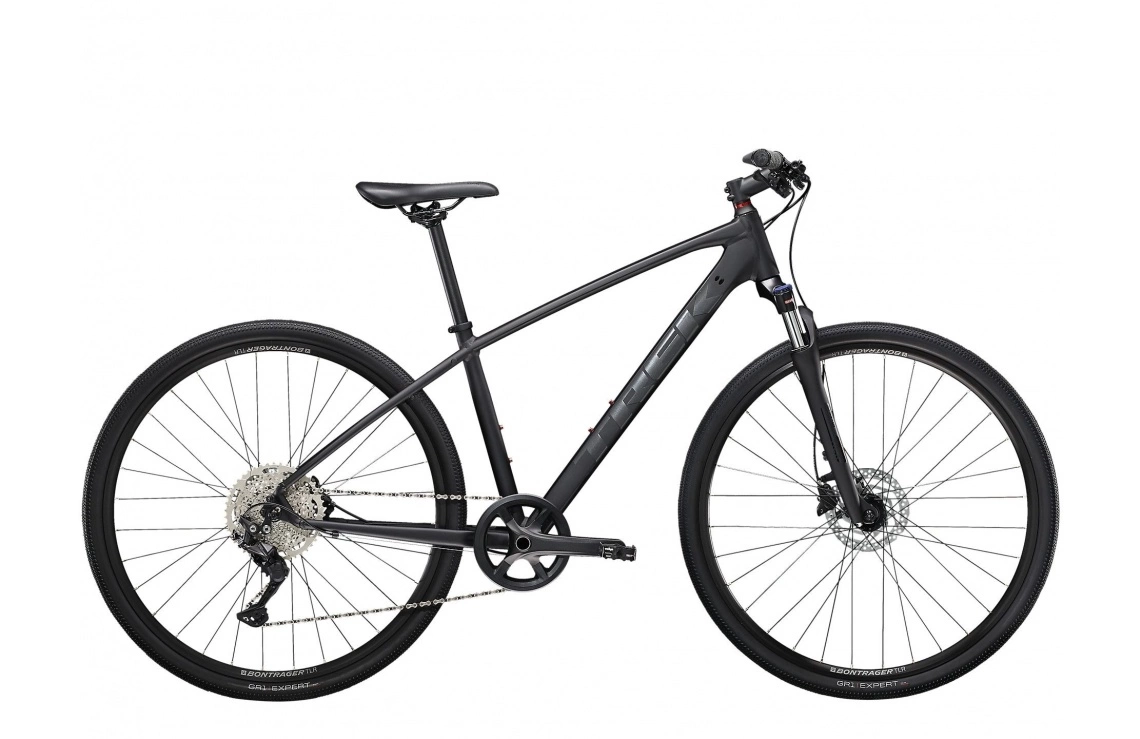 Hybridcykel Trek Dual Sport 3 Matt Svart 11 Hybridcykel Trek Dual Sport 3 Matt Svart - Bild 9
