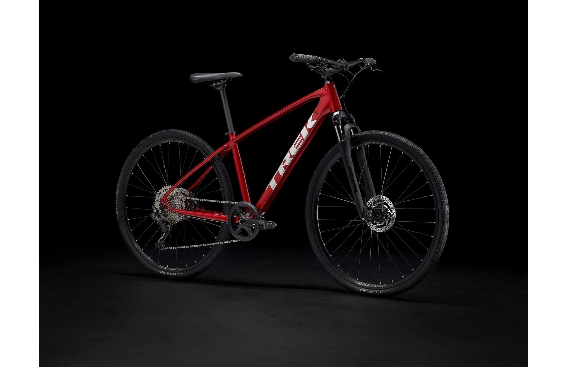 Hybridcykel Trek Dual Sport 3 Röd 10 Hybridcykel Trek Dual Sport 3 Röd - Bild 8