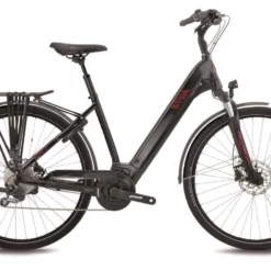 Elcykel BH Atom City Wave Pro Svart/röd