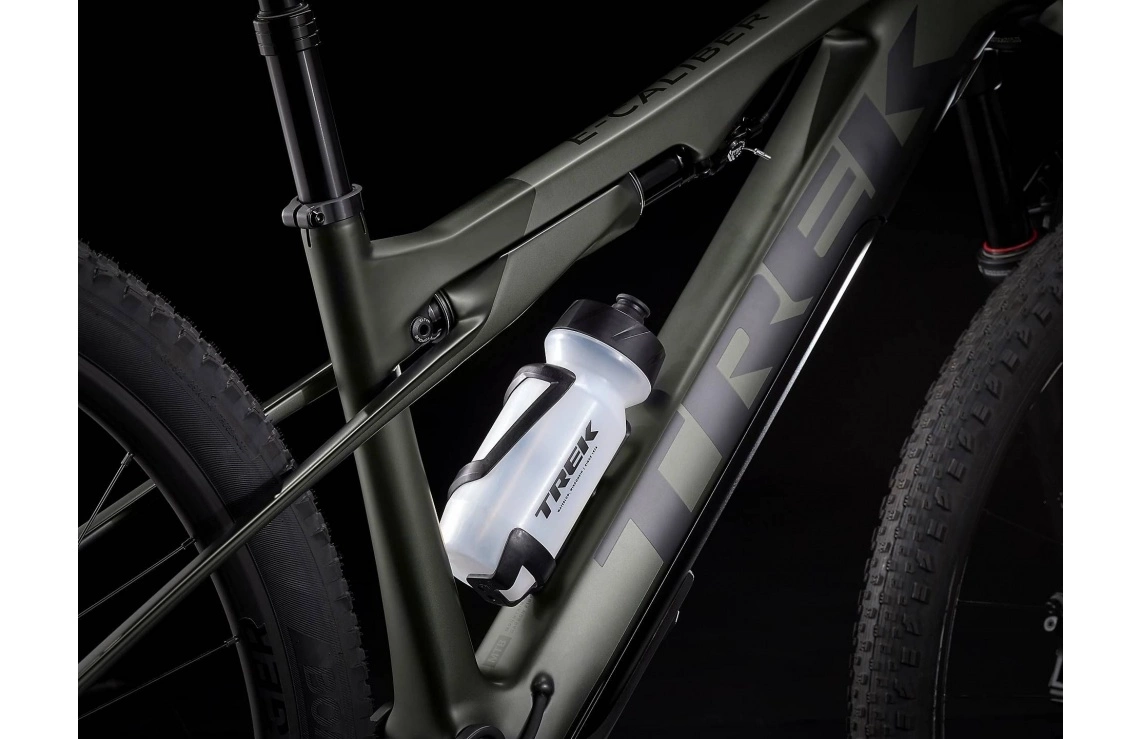 El MTB Trek E-Caliber 9.6 Grön/svart 8 El MTB Trek E-Caliber 9.6 Grön/svart - Bild 6