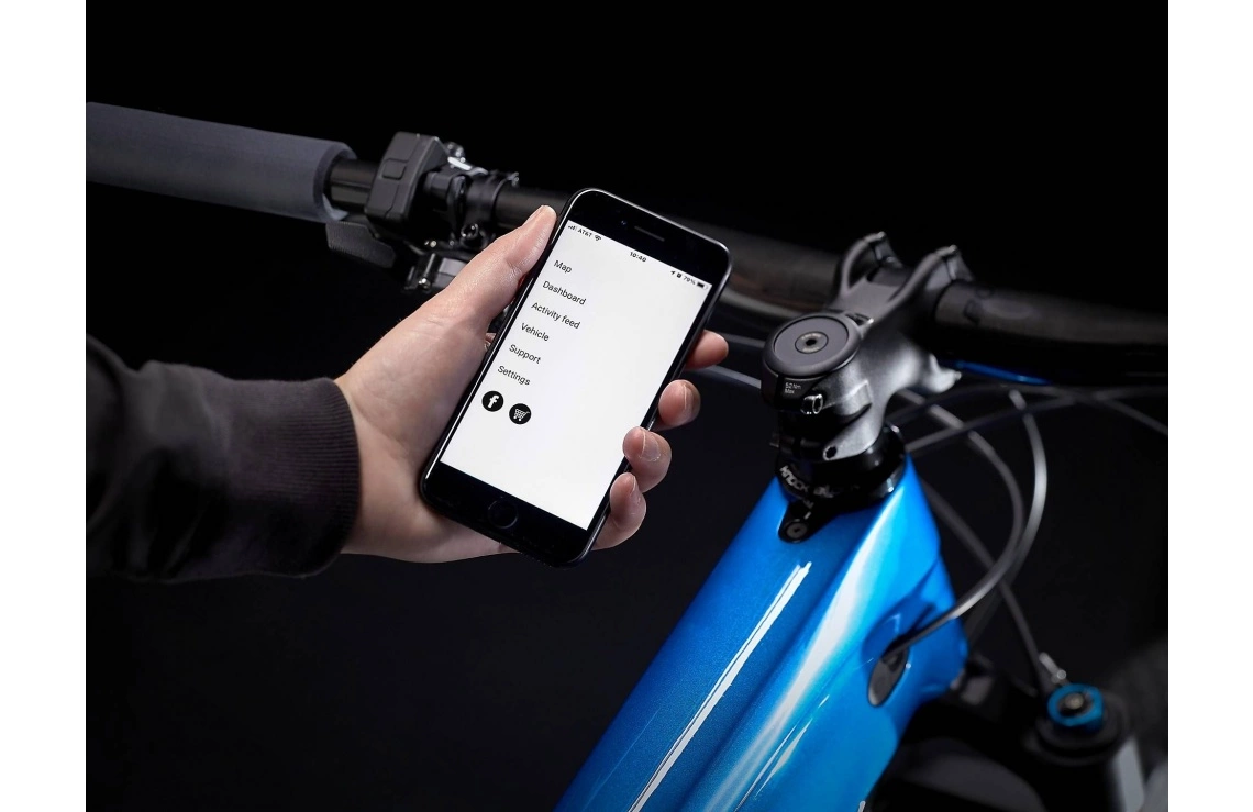 El MTB Trek E-Caliber 9.6 Grön/svart 9 El MTB Trek E-Caliber 9.6 Grön/svart - Bild 7