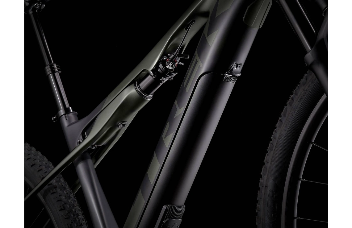 El MTB Trek E-Caliber 9.6 Grön/svart 7 El MTB Trek E-Caliber 9.6 Grön/svart - Bild 5