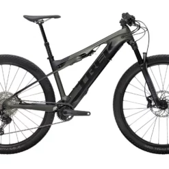 El MTB Trek E-Caliber 9.6 Grön/svart