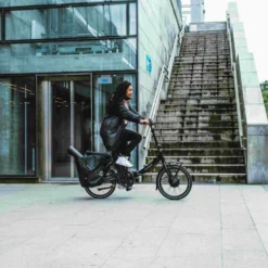 Hopfällbar Elcykel Ecoride Flexer 20 AXS Fold H-3 Svart -Cyklar affär ecoride 2021 flexer h3 fold svart 36