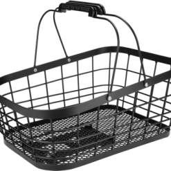 Cykelkorg Electra Alloy Wire Mik Svart -Cyklar affär electra alloy wire mik rear basket 383338 1 1