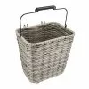 Cykelkorg Electra All Weather Woven Pannier Bak Grey -Cyklar affär electraallweatherwovenpannierbasket 33708 a primary