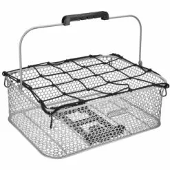 Cykelkorg Electra Honeycomb Low Profile MIK Bak Fog Grey -Cyklar affär electrahoneycomblowprofilemikbasketrear 33695 c primary 1