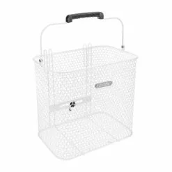 Cykelkorg Electra Honeycomb Pannier Bak White 5 Cykelkorg Electra Honeycomb Pannier Bak White -Cyklar affär electrahoneycombpannierbasketrear 33795 b primary 1