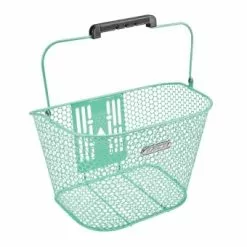 Cykelkorg Electra Honeycomb QR Fram Mint -Cyklar affär electrahoneycombqrbasketfront 33694 g primary 1