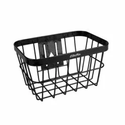 Cykelkorg Basket Electra Wired Small Headset Mount Black -Cyklar affär electrasmallwiredheadsetmountbasket 30288 c primary 1