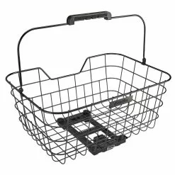 Cykelkorg Electra Stainless Wire MIK Black Bak