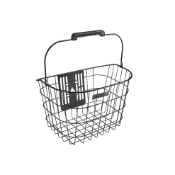 Cykelkorg Electra Stainless Wire QR Black Fram