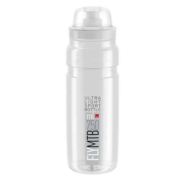 Flaska Elite FLY MTB Klar/Grå 750ml 3 Flaska Elite FLY MTB Klar/Grå 750ml