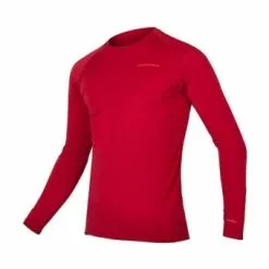 Tröja Endura BaaBaa Blend L/S Baselayer Röd 5 Tröja Endura BaaBaa Blend L/S Baselayer Röd -Cyklar affär endura baabaa blend long sleeve base layer men rust red 1