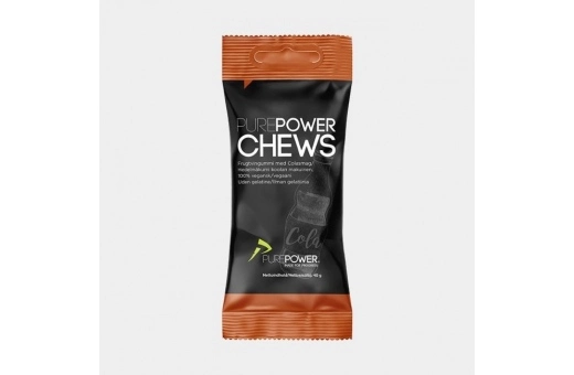 Energigodis PurePower Chews Cola Flavour 40 Gram 4 Energigodis PurePower Chews Cola Flavour 40 Gram - Bild 2