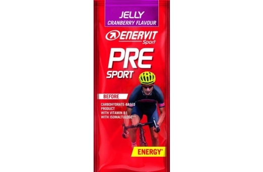 Kolhydratuppladdning Enervit Pre Sport Cranberry 45G 4 Kolhydratuppladdning Enervit Pre Sport Cranberry 45G - Bild 2