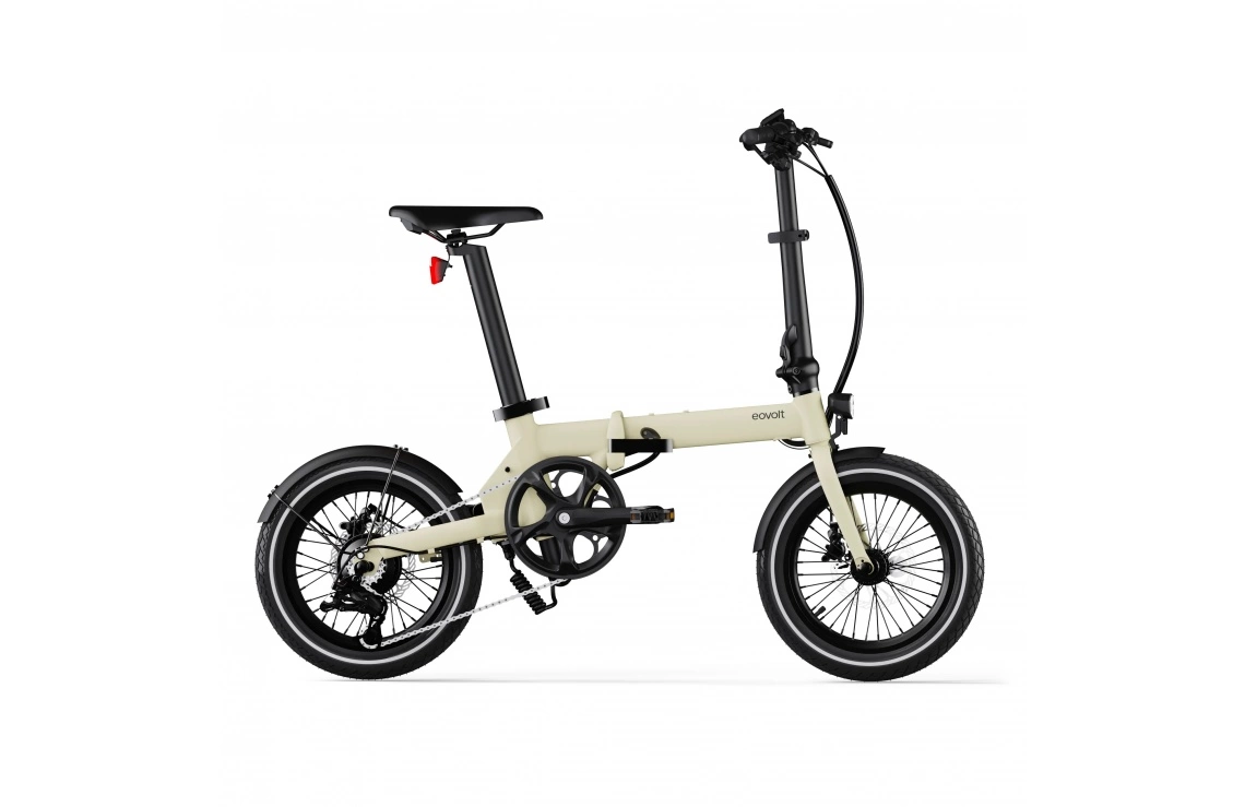 Hopfällbar Elcykel Eovolt Morning Beige 3 Hopfällbar Elcykel Eovolt Morning Beige