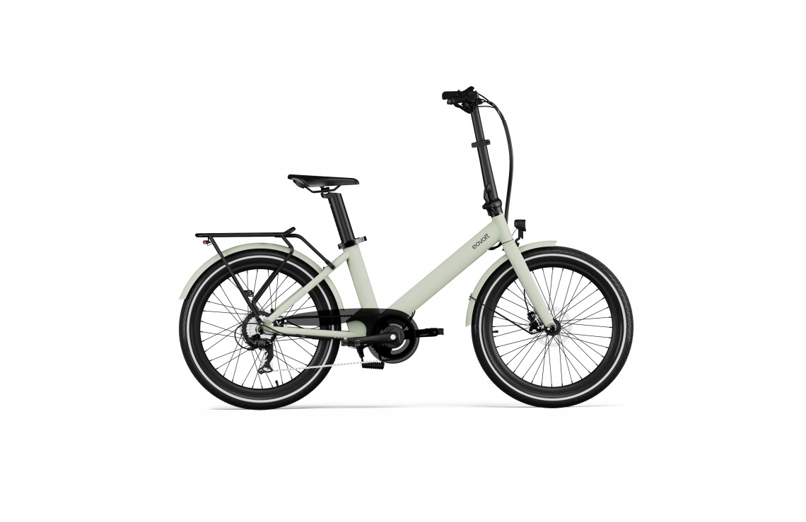 Hopfällbar Elcykel Eovolt Evening Grön 3 Hopfällbar Elcykel Eovolt Evening Grön