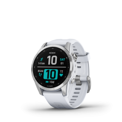 Träningsklocka Garmin Fenix 7S Silver/vit