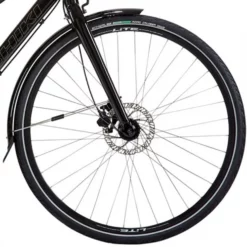 Hybridcykel Nishiki City 501 Mid Step Dam Svart -Cyklar affär fra 5