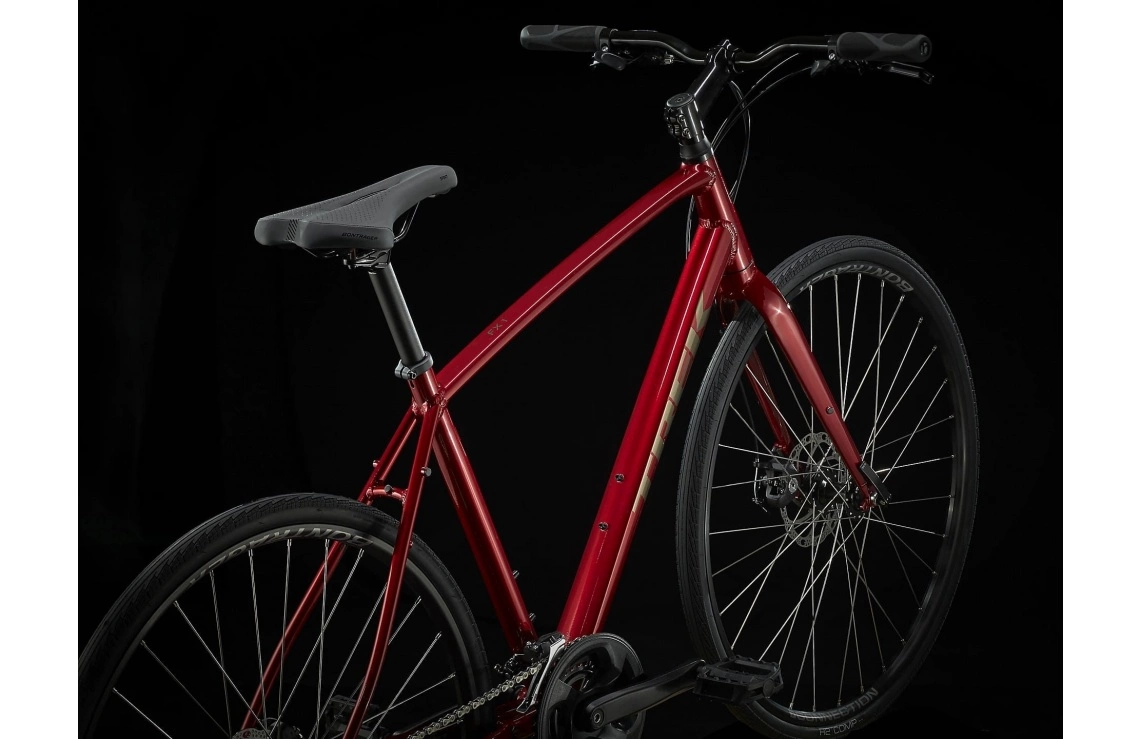 Hybridcykel Trek FX 1 Disc Röd 7 Hybridcykel Trek FX 1 Disc Röd - Bild 5