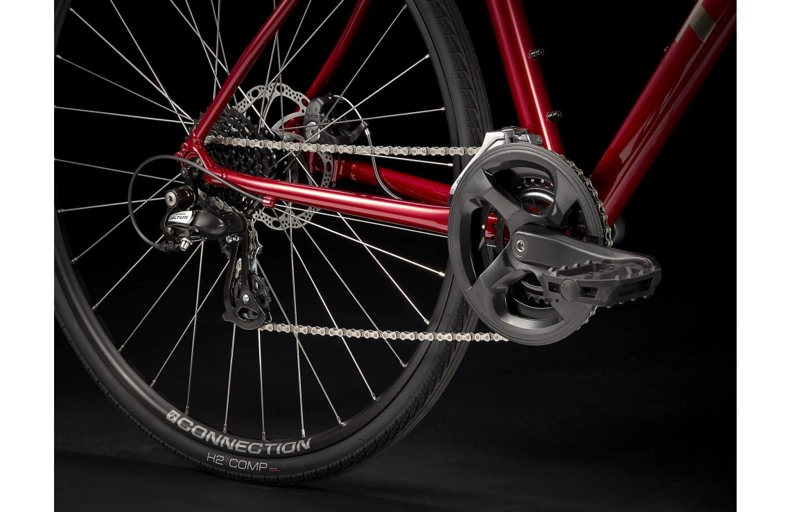 Hybridcykel Trek FX 1 Disc Röd 5 Hybridcykel Trek FX 1 Disc Röd - Bild 3