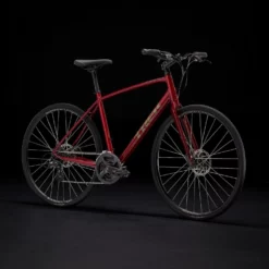 Hybridcykel Trek FX 1 Disc Röd 21 Hybridcykel Trek FX 1 Disc Röd -Cyklar affär fx1disc 22 35001 b portrait
