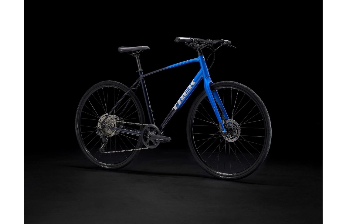 Hybridcykel Trek FX 3 Disc Blå 11 Hybridcykel Trek FX 3 Disc Blå - Bild 9