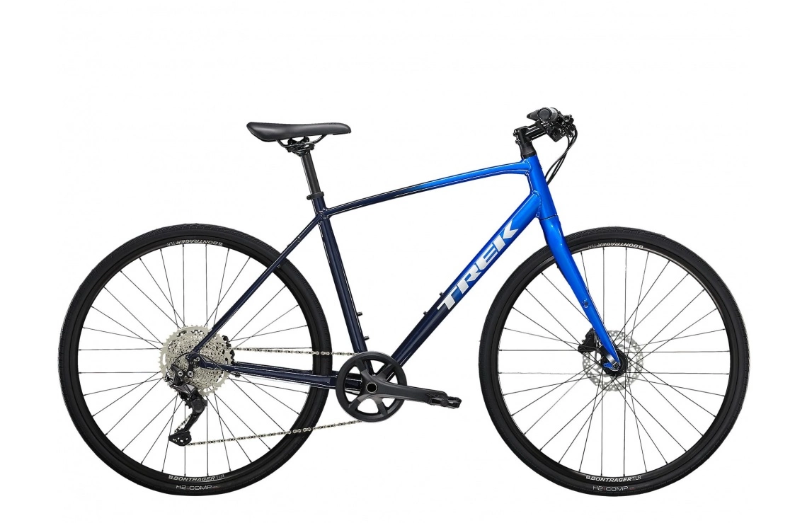 Hybridcykel Trek FX 3 Disc Blå 3 Hybridcykel Trek FX 3 Disc Blå