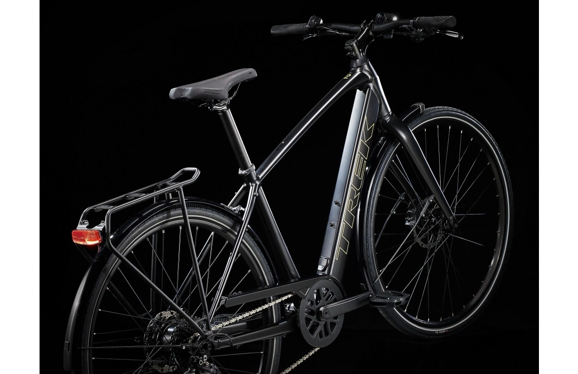 Elcykel Trek FX+ 2 Svart 4 Elcykel Trek FX+ 2 Svart - Bild 2