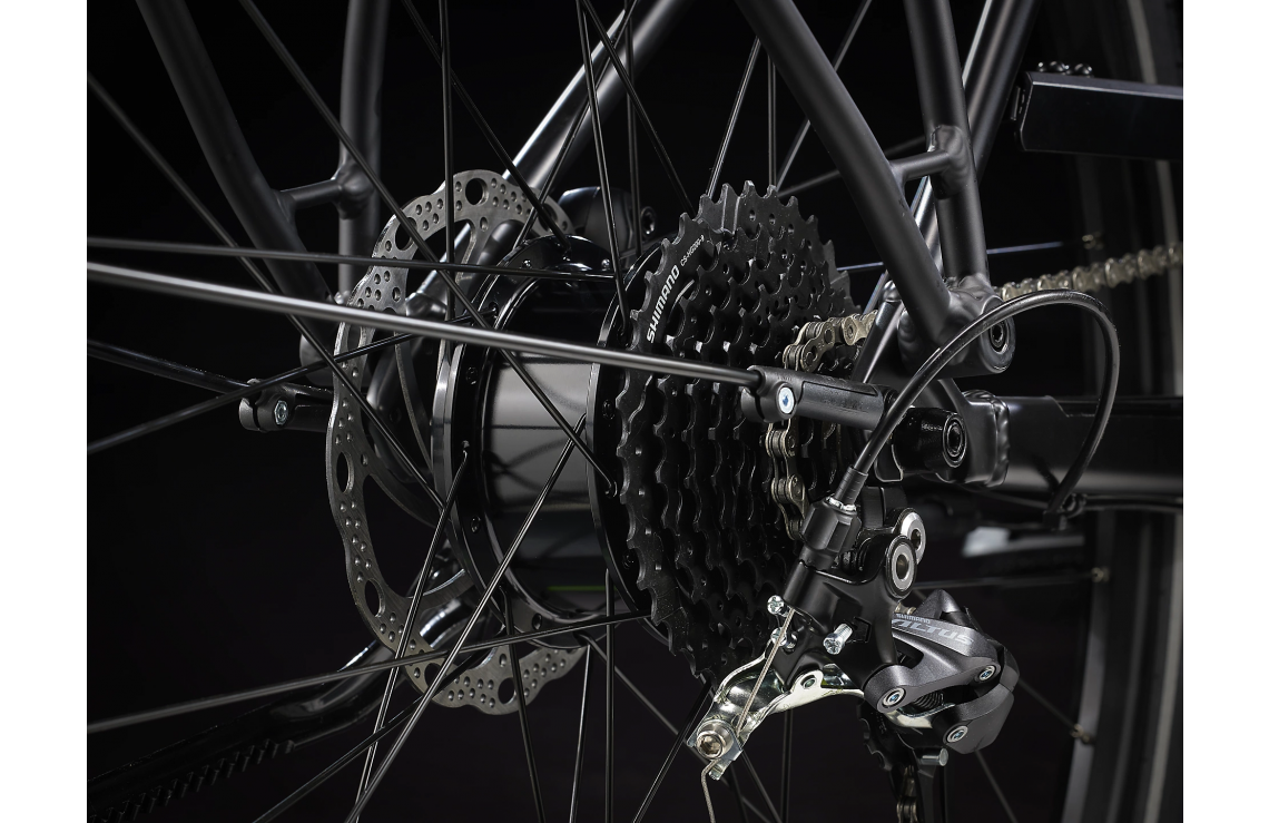 Elcykel Trek FX+ 2 Svart 7 Elcykel Trek FX+ 2 Svart - Bild 5