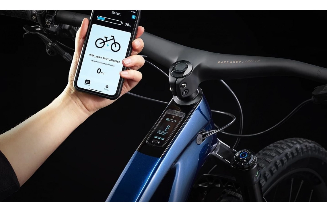 El MTB Trek Fuel EXe 9.8 GX AXS Mulsanne Blue 11 El MTB Trek Fuel EXe 9.8 GX AXS Mulsanne Blue - Bild 9