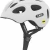 Cykelhjälm Abus Youn-I MIPS Polarvit