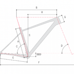 MTB Superior XP 979 Röd/silver 16 MTB Superior XP 979 Röd/silver -Cyklar affär geometri xp 979 vinklar 1