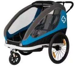Cykelvagn Hamax Traveller 2 Barn Blå/grå -Cyklar affär ham stroller blue 1