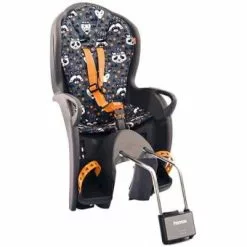 Cykelsits Hamax Kiss Ramfäste Grå Med Designpadding 5 Cykelsits Hamax Kiss Ramfäste Grå Med Designpadding -Cyklar affär hamax kiss child bike seat grey 1