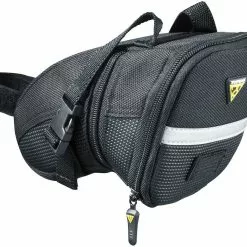 Sadelväska Topeak Aero Wedge Strap Medium 0.98-1.31 L Svart