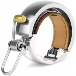 Ringklocka Knog Oi Luxe Large Silver -Cyklar affär knog oi luxe bell silver 1 1