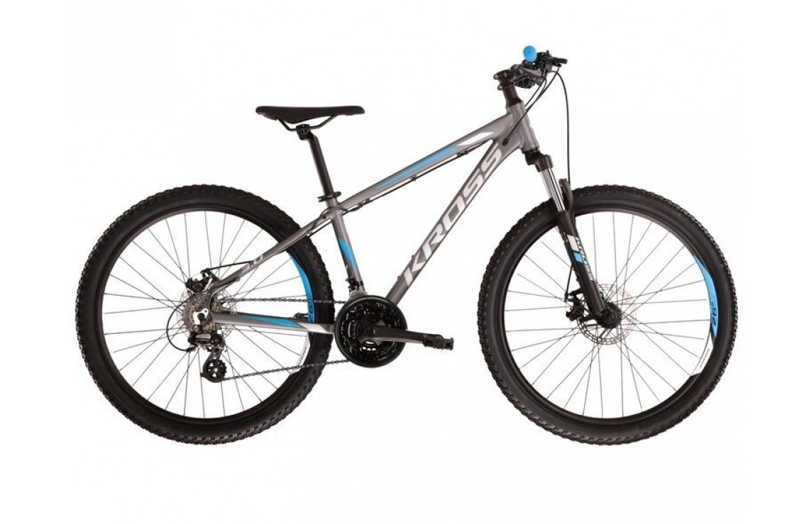 MTB Kross Hexagon 3.0 27,5" Grafit/blå 3 MTB Kross Hexagon 3.0 27,5" Grafit/blå