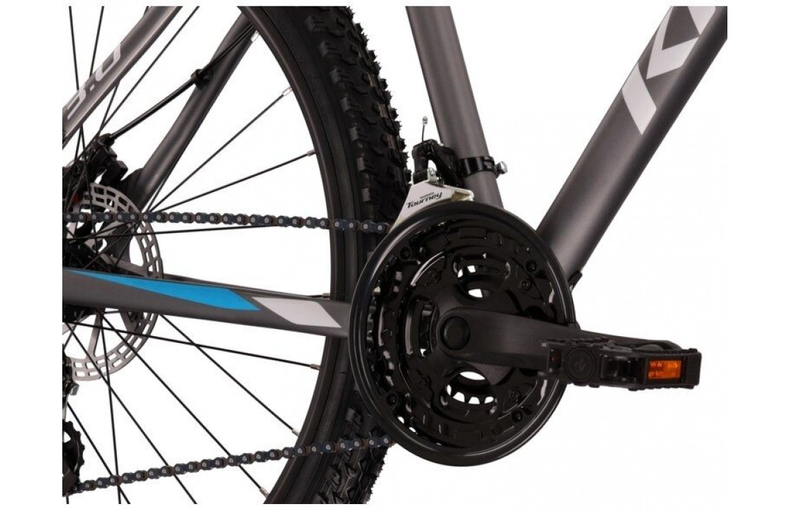 MTB Kross Hexagon 3.0 27,5" Grafit/blå 4 MTB Kross Hexagon 3.0 27,5" Grafit/blå - Bild 2