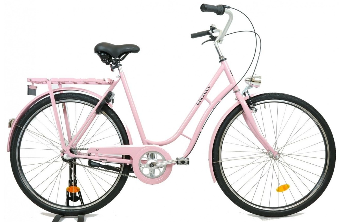 Damcykel Kronan Original D3 3-växlad Rosa 3 Damcykel Kronan Original D3 3-växlad Rosa