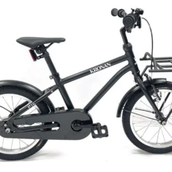 Barncykel Kronan P16 Oväxlad 16" Svart