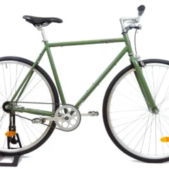 Herrcykel Kronan Rask H1 Singlespeed Olivgrön
