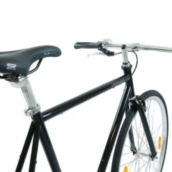 Herrcykel Kronan Rask H1 Singlespeed Svart -Cyklar affär kronan rask herrcykel svart