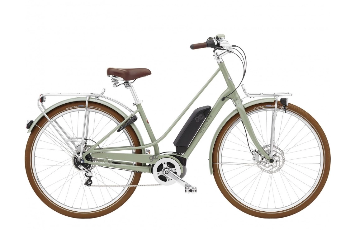 Elcykel Electra Loft Go! 5i EQ 400 Wh Dam Grön 3 Elcykel Electra Loft Go! 5i EQ 400 Wh Dam Grön