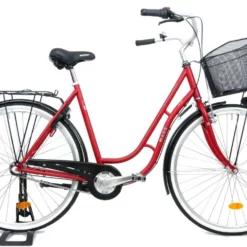 Damcykel MADE Alcea 3-växlad 28" Matt Röd