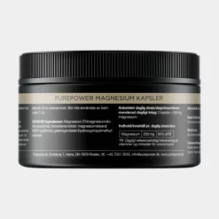 Magnesiumtabletter PurePower Magnesium Capsules Neutral 90 Kapslar