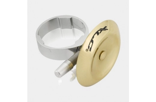 Ringklocka XLC DD-M20 Ø47 Mm Mässing Guld 4 Ringklocka XLC DD-M20 Ø47 Mm Mässing Guld - Bild 2